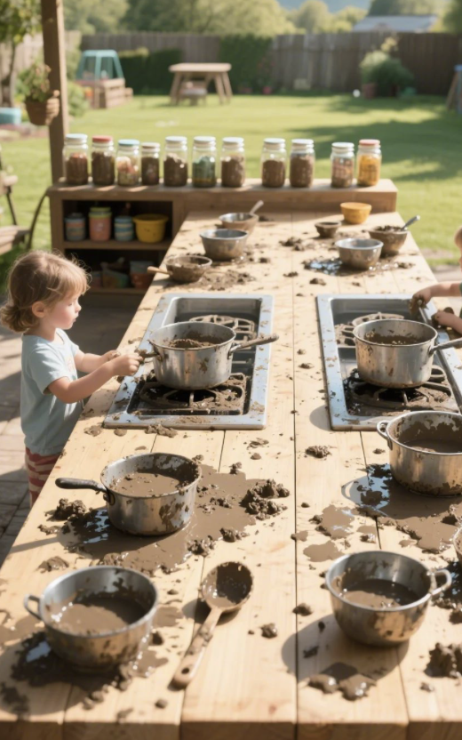 Mud kitchen
